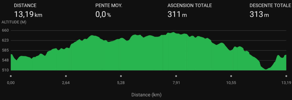 profil course VTT